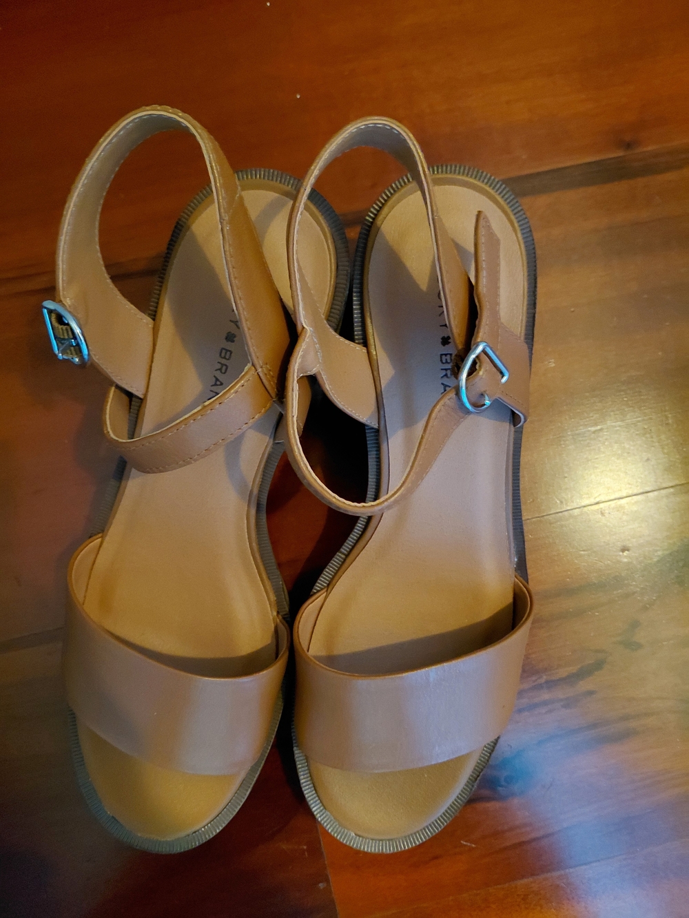 Tan Women's Slingback Heels